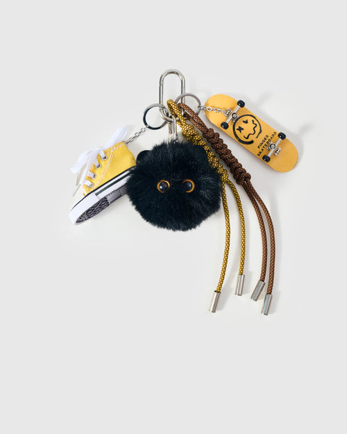 MIDNIGHT CAT SKATE STACK CHARM