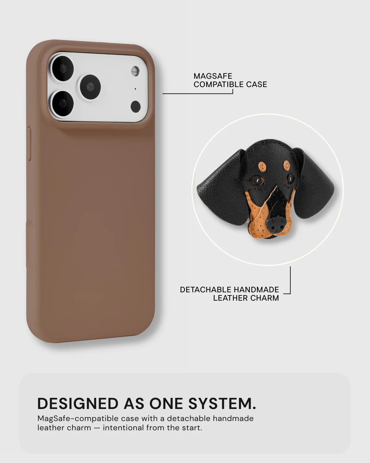 DACHSHUND CHARM CASE