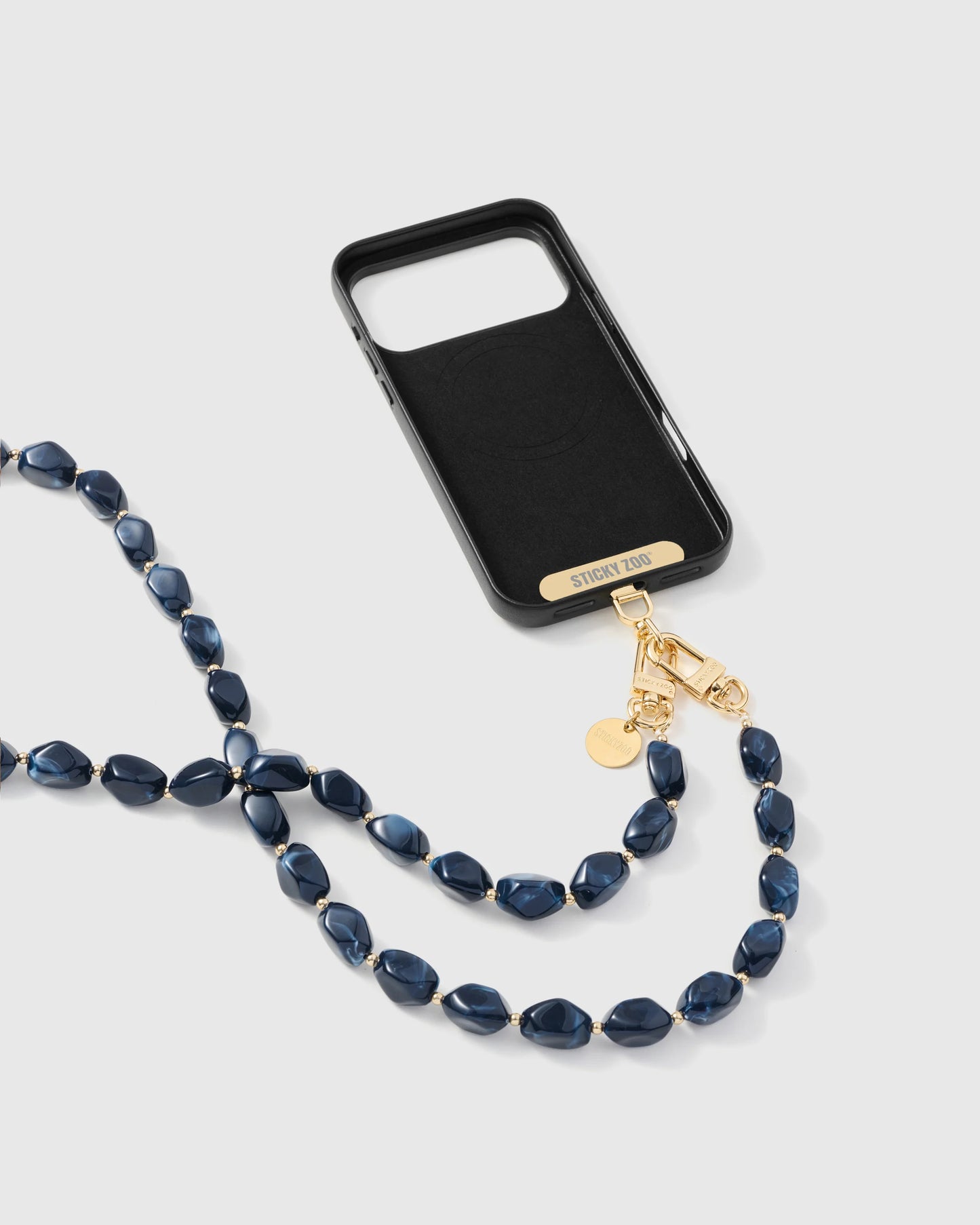 MIDNIGHT SMOKE LINK PHONE STRAP