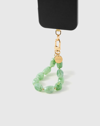 JADE MARBLE PHONE STRAP