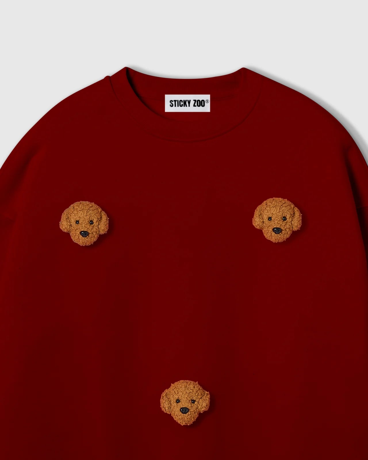 POODLE PARADE SWEATSHIRT