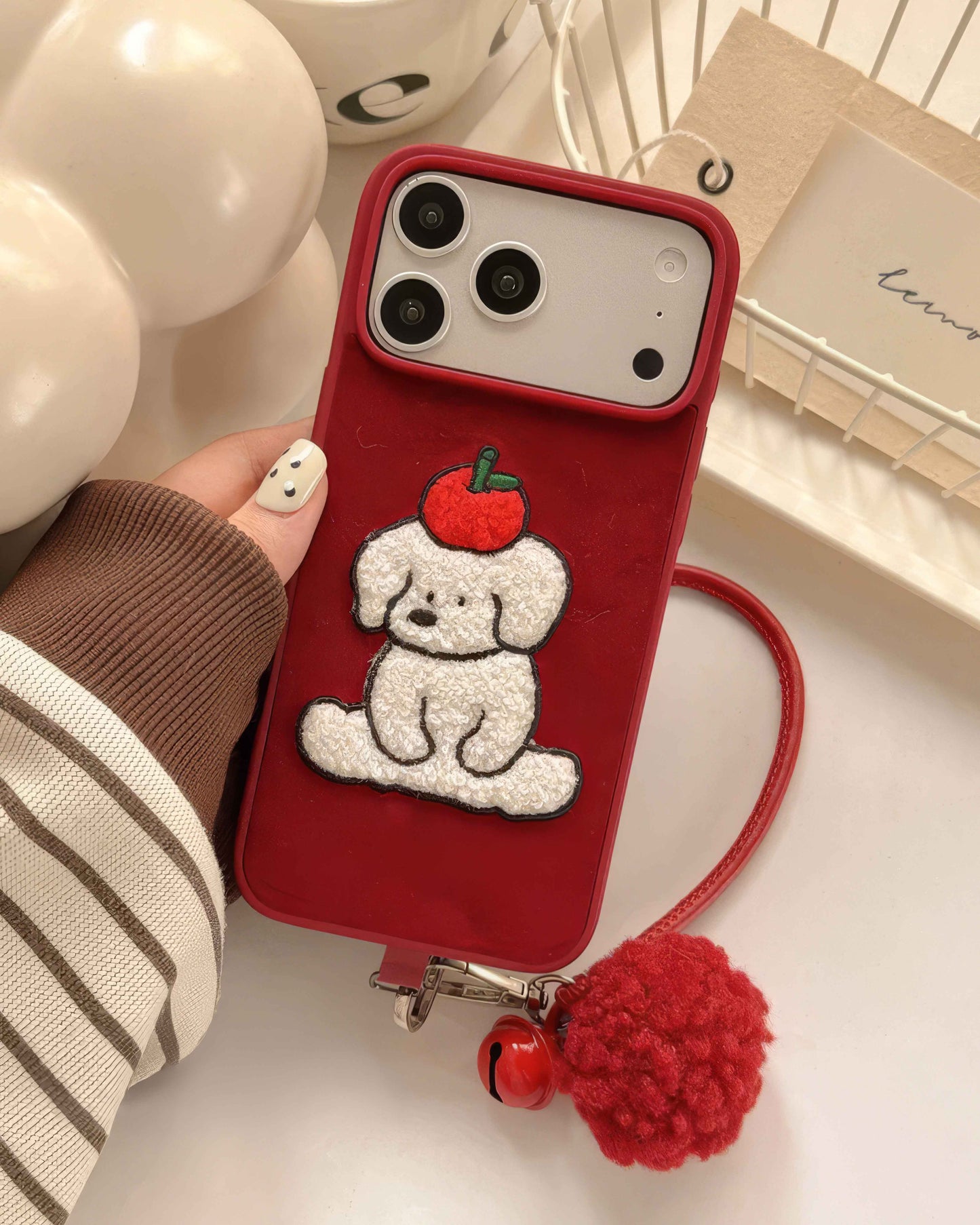 APPLE PUP PHONE CASE