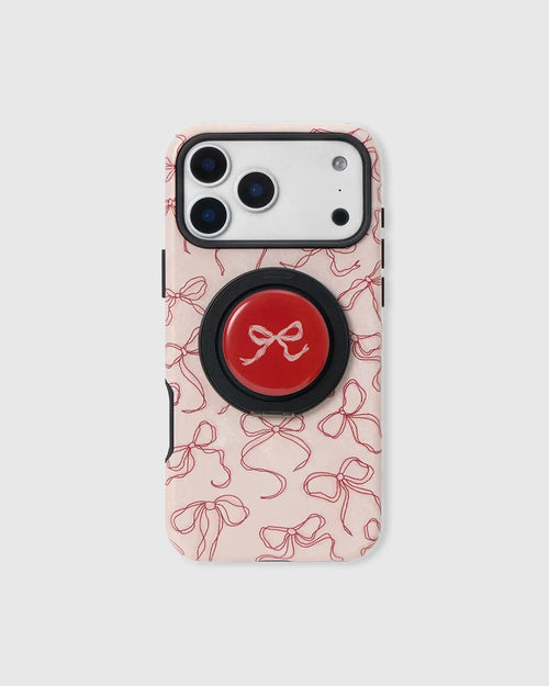 SCARLET BOW MAGSAFE PHONE CASE