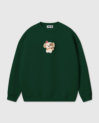 CARDINAL PUPPY SWEATSHIRT
