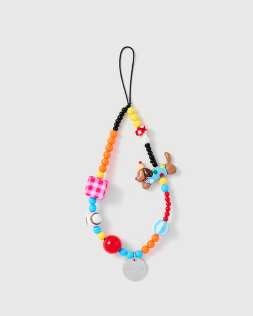 CLOWN DOG PHONE STRAP