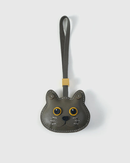 BRITISH SHORTHAIR CAT CHARM - BLUE EDITION