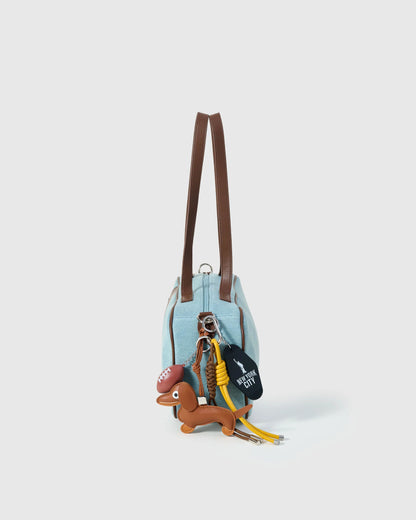 LOYAL DACHSHUND BAG + CHARM SET