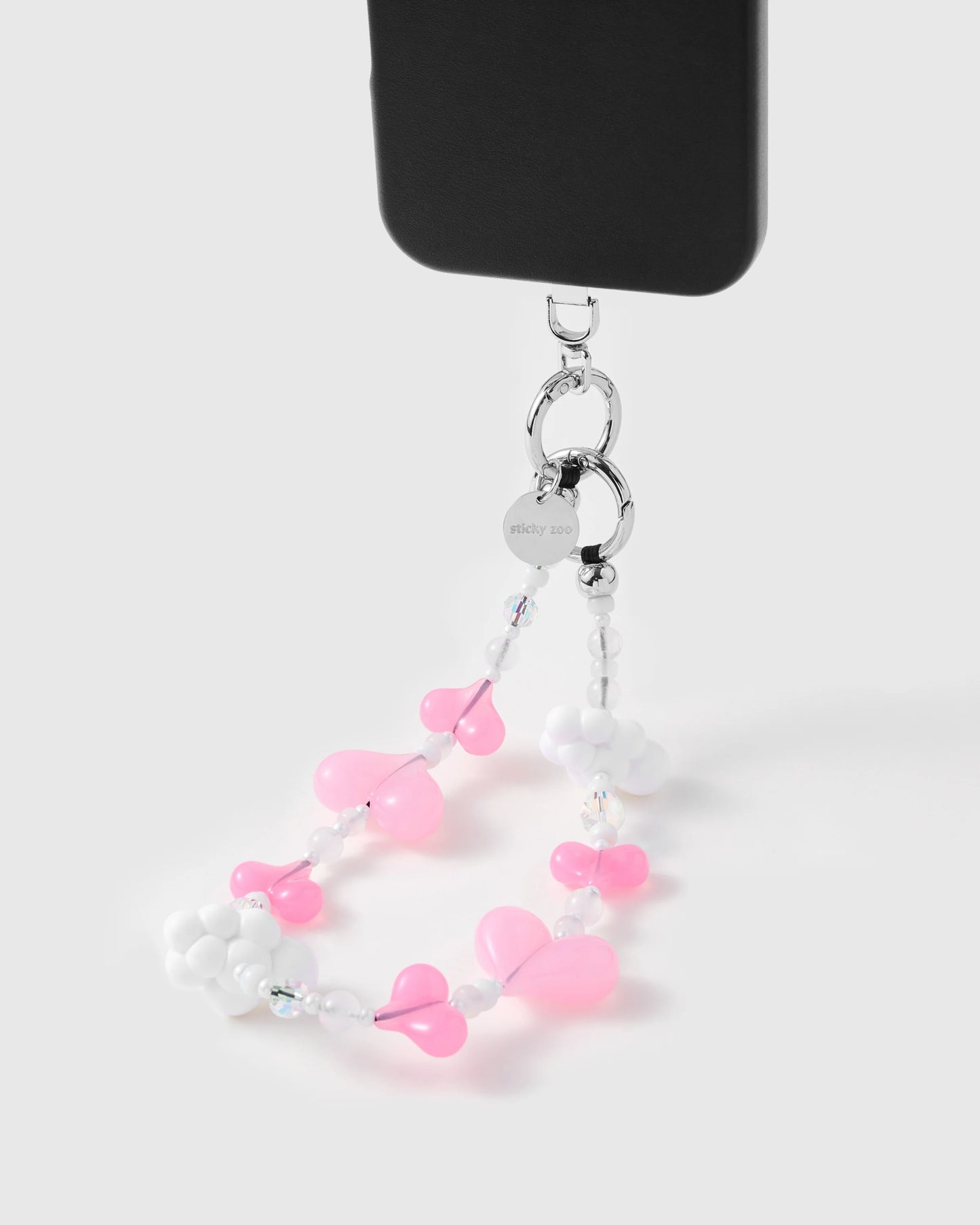CLOUD HEART DROP PHONE STRAP