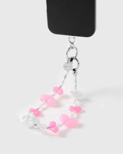 CLOUD HEART DROP PHONE STRAP