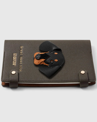 DASH DACHSHUND FACE NOTEBOOK
