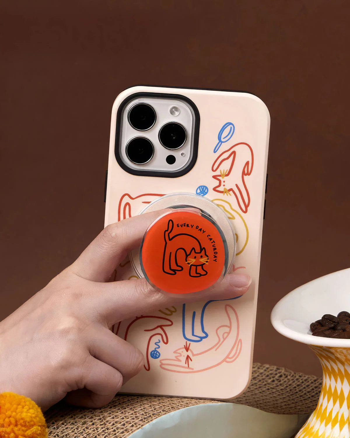EVERYDAY CAT GRIP PHONE CASE