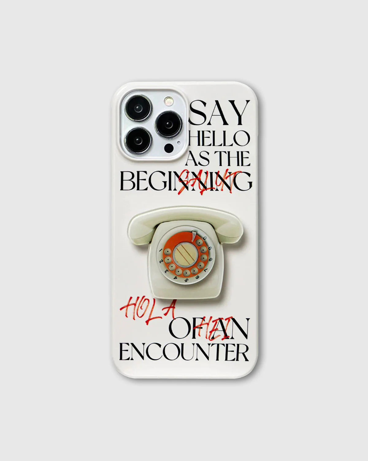 Say Hello Phone Case
