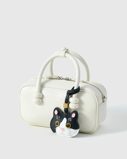 BRITISH SHORTHAIR CAT CHARM – BLACK MUSE EDITION