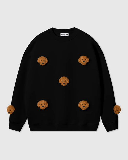 POODLE PARADE SWEATSHIRT