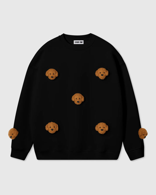 POODLE PARADE SWEATSHIRT
