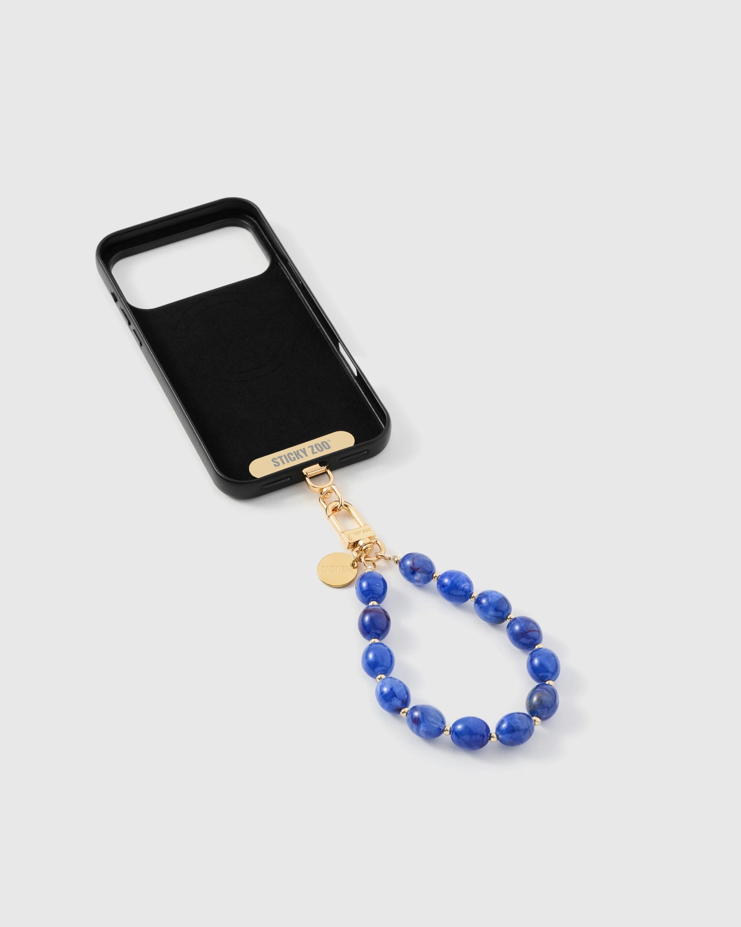 COBALT MARBLE ORBIT PHONE STRAP
