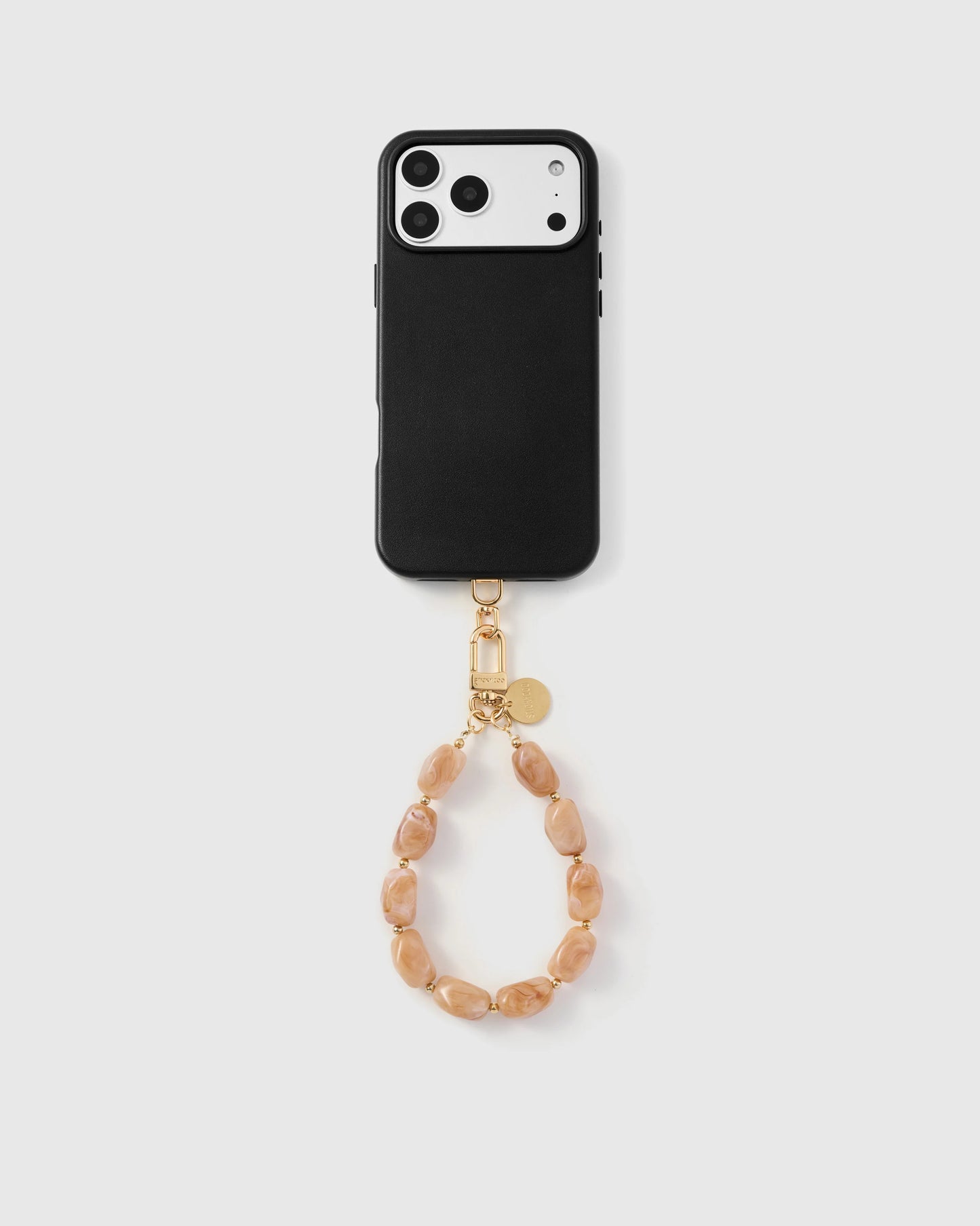 BLUSH MARBLE PHONE STRAP