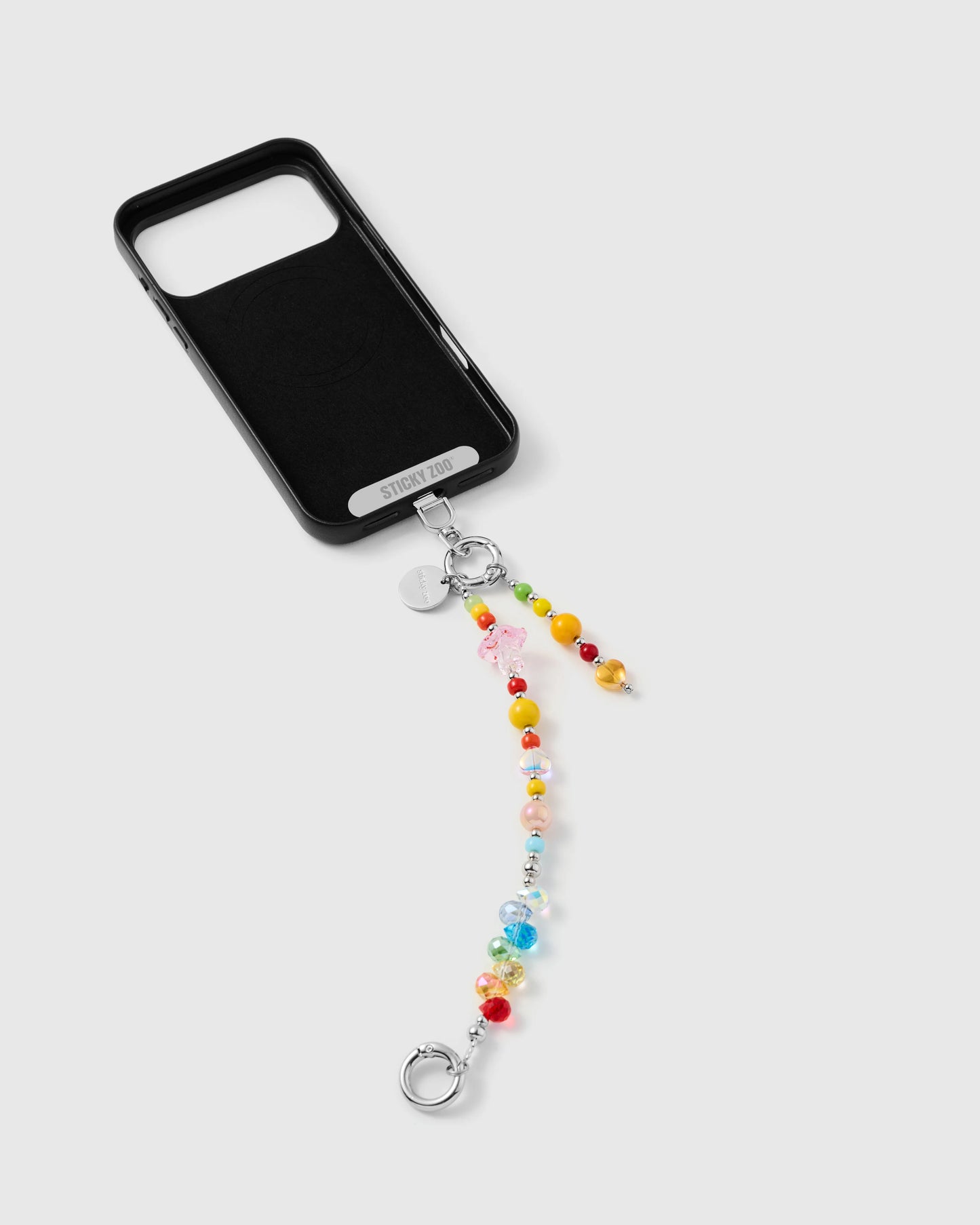 RAINBOW BEAD PHONE STRAP