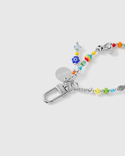 CRYSTAL CLUSTER PHONE STRAP