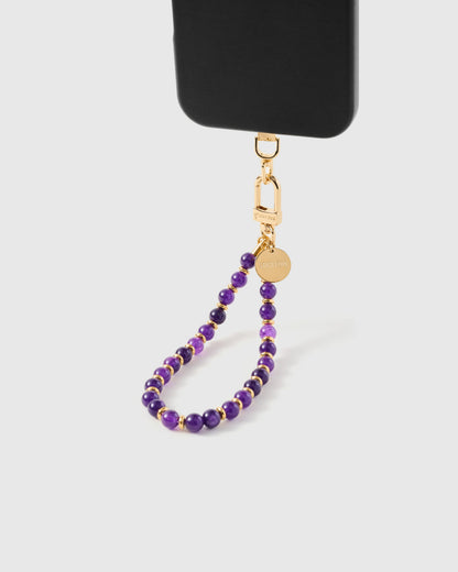 AMETHYST ORBIT PHONE STRAP