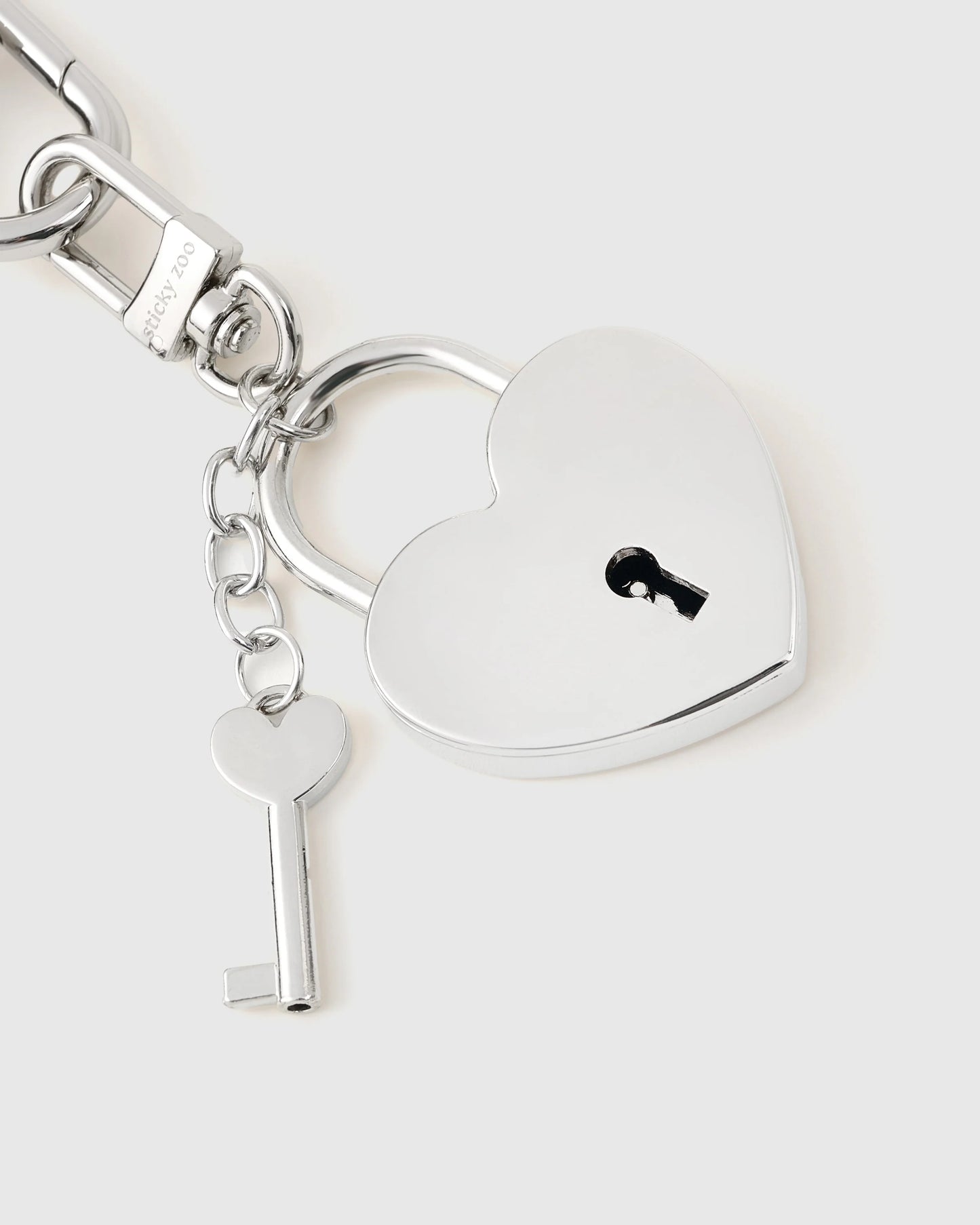 COWHIDE STAR ZEBRA STACK CHARM