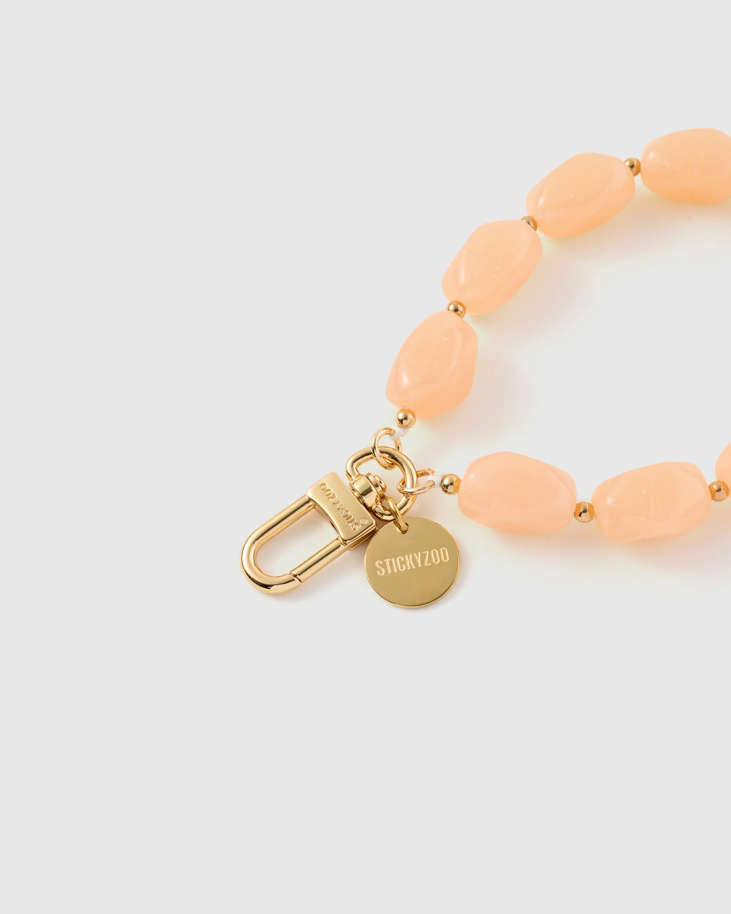 PEONY STONE PHONE STRAP