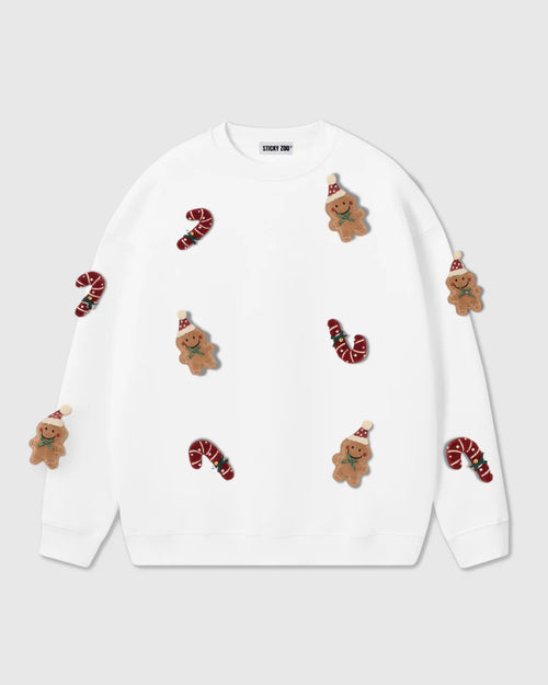 GINGERBREAD PARTY CRASHERS SWEATSHIRT